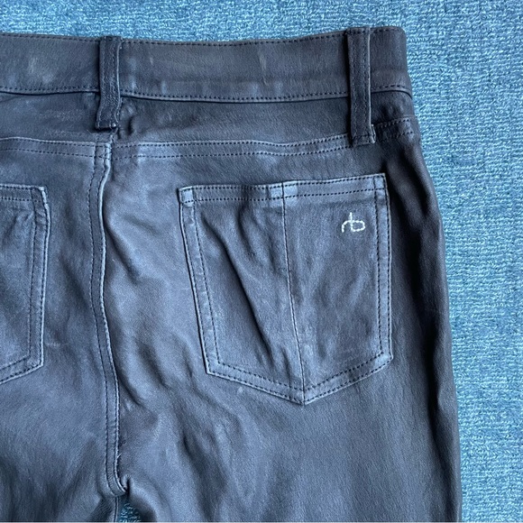 Rag & Bone 100% lamb leather skinny pants - Picture 3 of 8